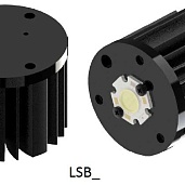 Радиатор светодиодный анодированный серии LSB_BRI, LPF_BRI — Изображение 1