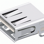 Гнезда USB на плату угловые — Изображение 1